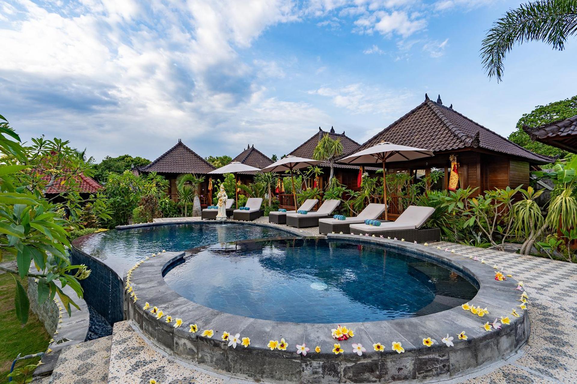 Hotel Karang Mas Lembongan Exterior foto
