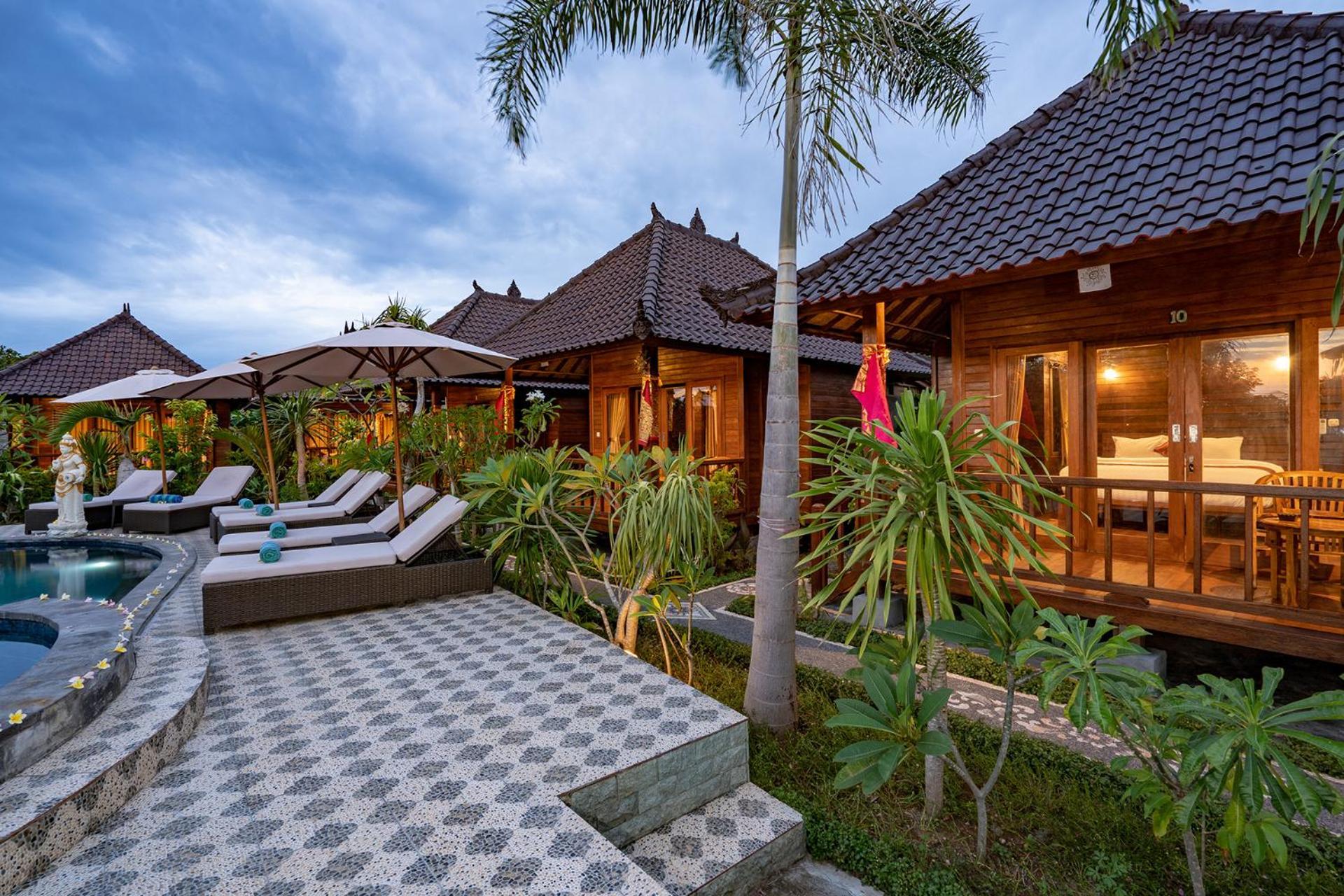 Karang Mas Villa Nusa Lembongan Exterior foto